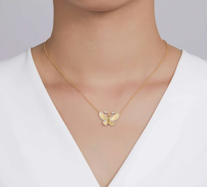 Butterfly Necklace by Lafonn