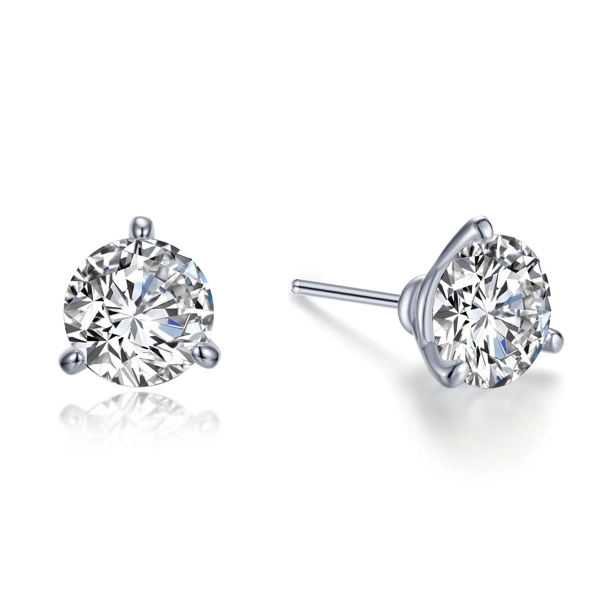 4 CTW 3 PRONG Martini Stud Earring by Lafonn-
