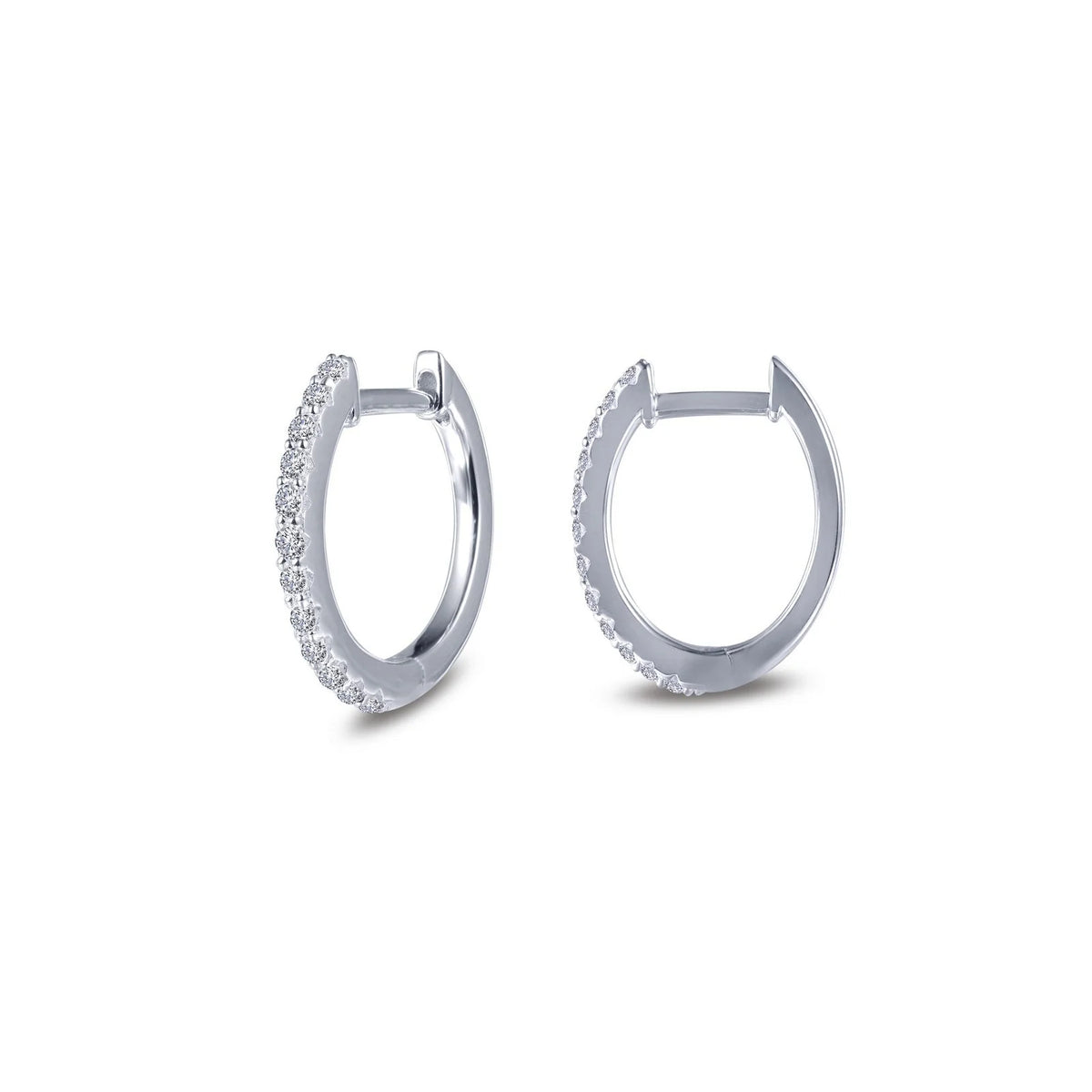 Oval Huggie Hoop Earrings by Lafonn