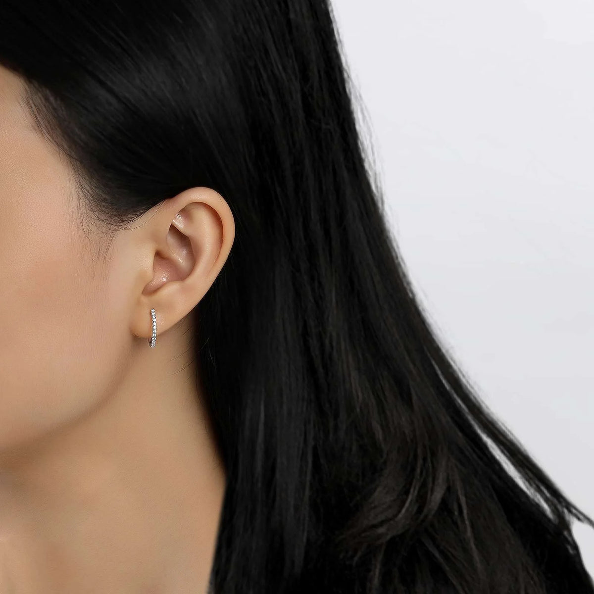 Oval Huggie Hoop Earrings by Lafonn