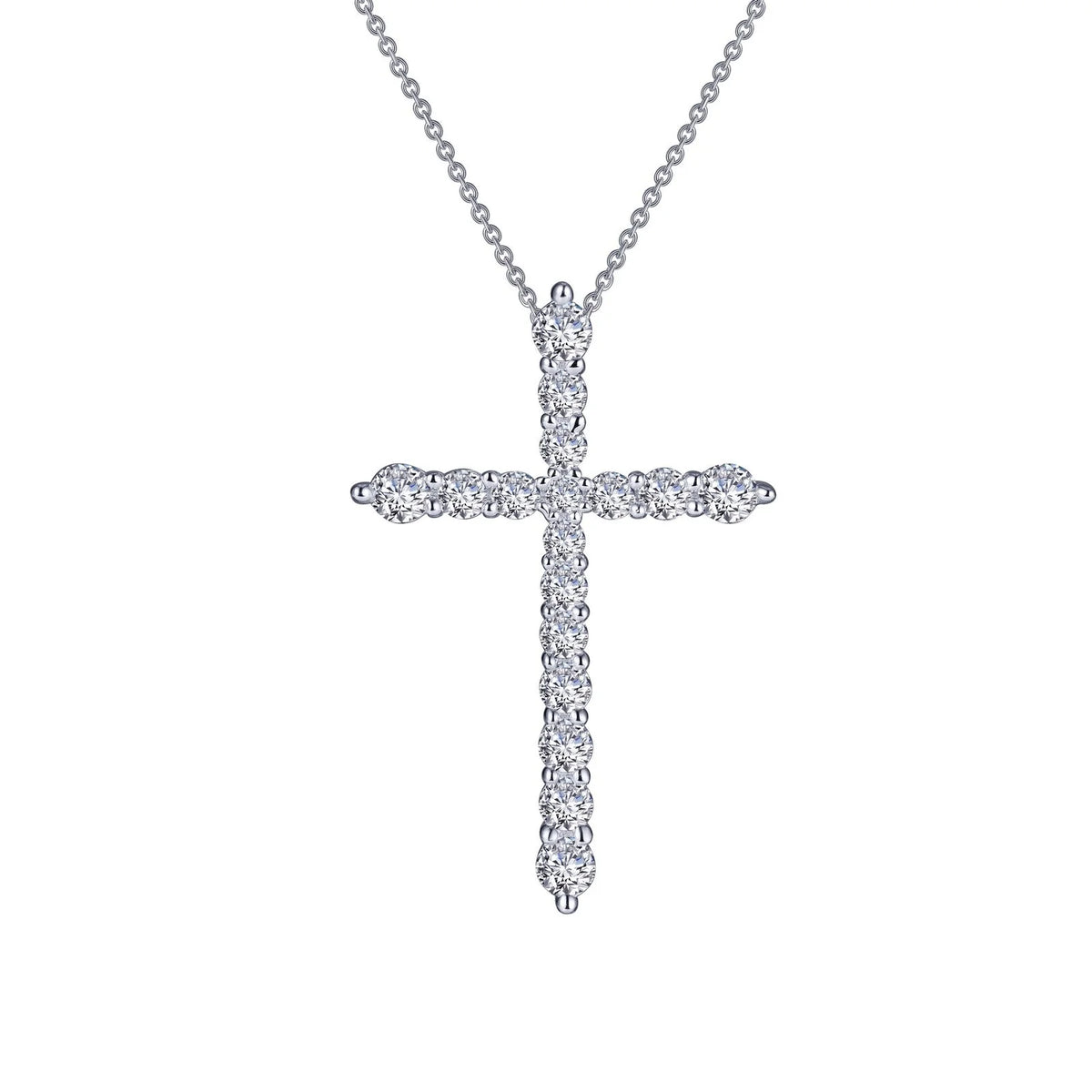 1.06 CTW Cross Pendant Necklace by Lafonn