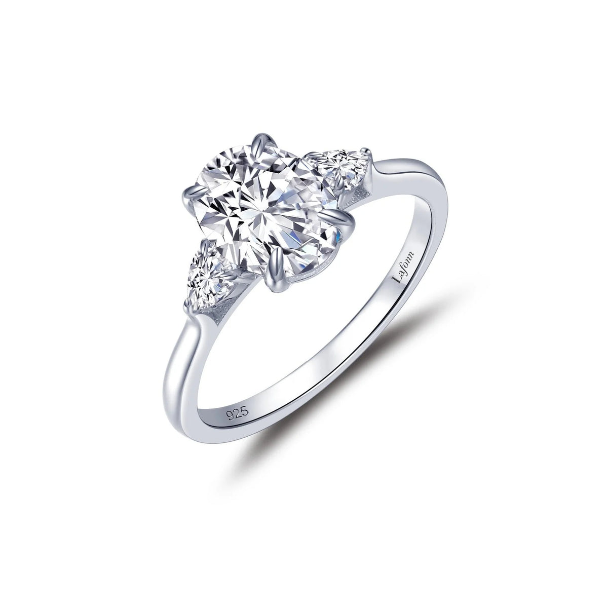 Classic Three-Stone Engagement Ring by Lafonn