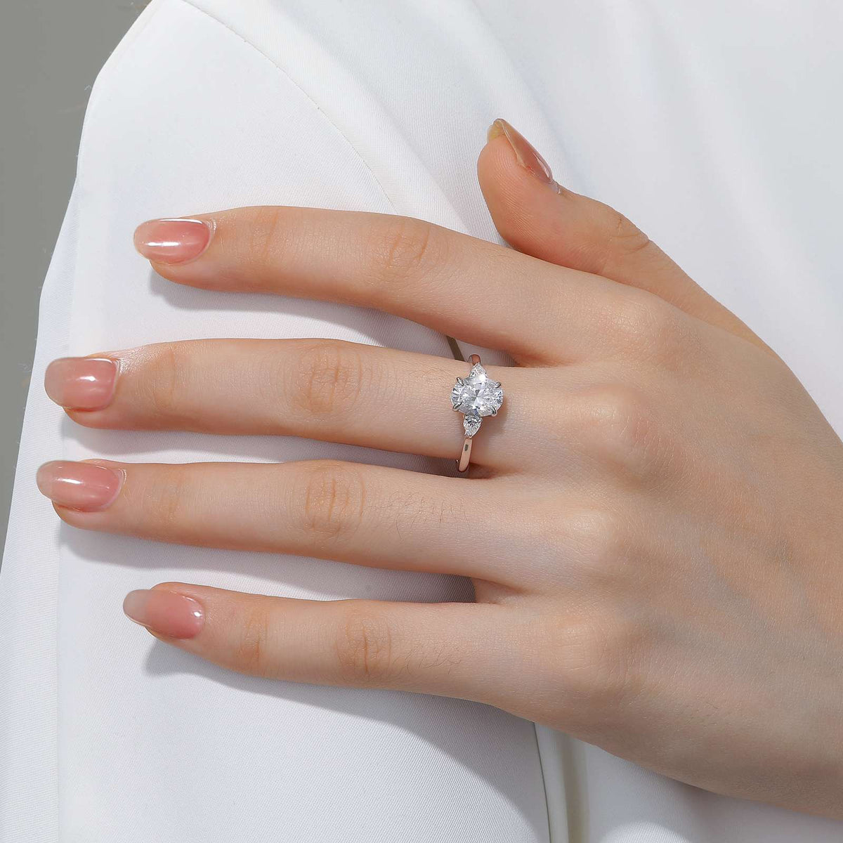 Classic Three-Stone Engagement Ring by Lafonn