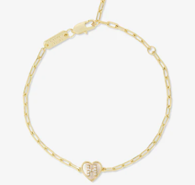 Love Letters Heart Bracelet by Melinda Maria