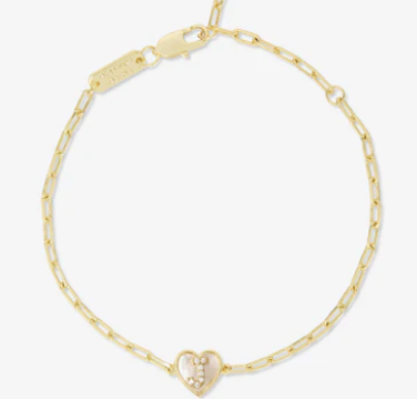 Love Letters Heart Bracelet by Melinda Maria