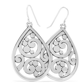 Contempo Teardrop French Wire Earrings by Brighton
