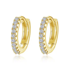 13.5mm Huggie Hoop Earrings by Lafonn