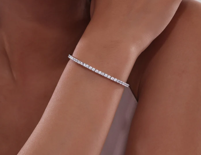 Flexible Tennis Bracelet by Lafonn