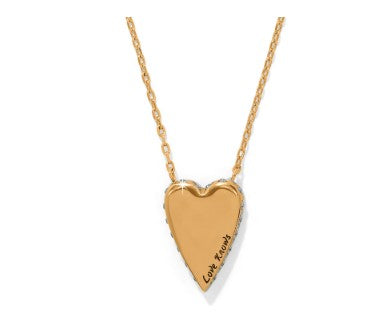 Love Messages Love Knows Reversible Necklace by Brighton