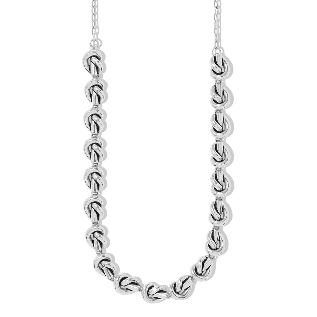 Interlok Single Knot Collar Necklace by Brighton