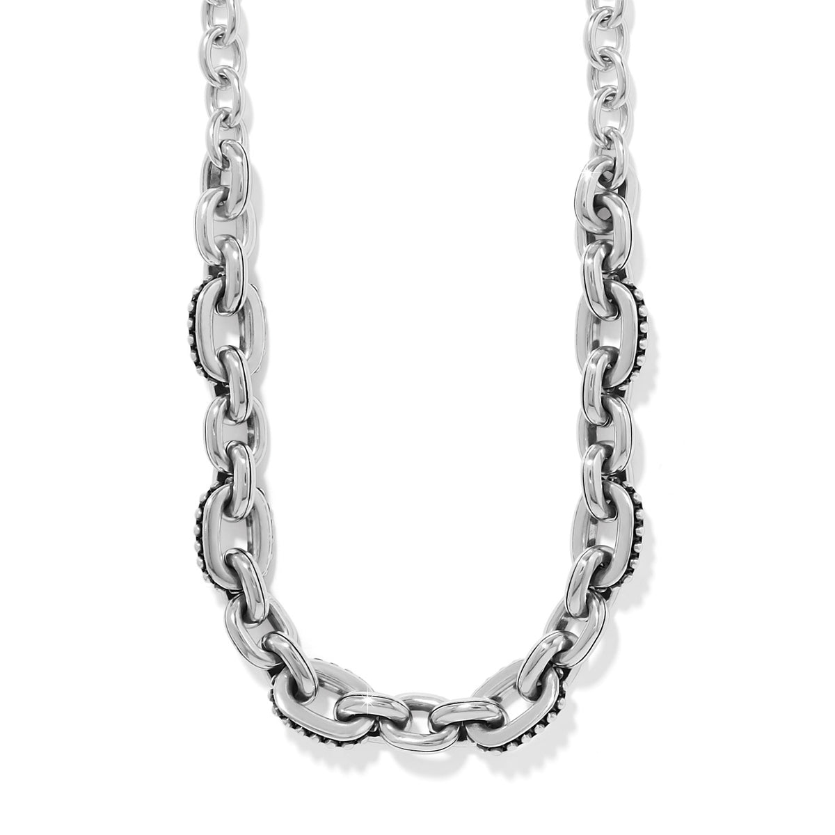 Pretty Tough Link Necklace by Brighton