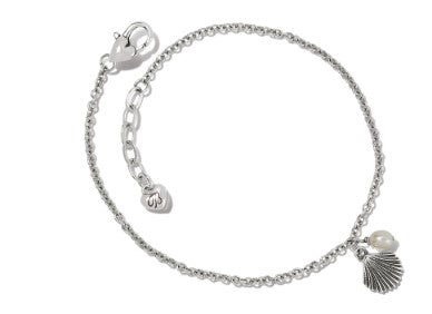 Silver Shells Anklet by Brighton