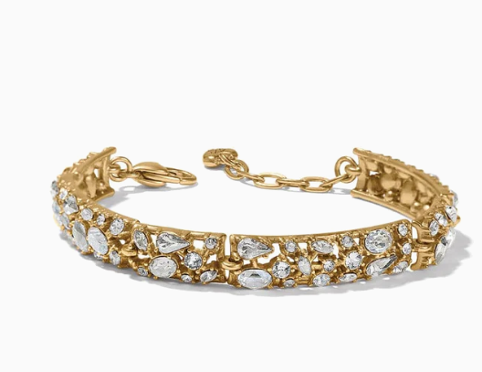 One Love Golden Link Bracelet by Brighton