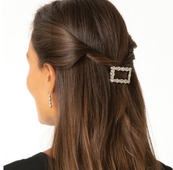 Infinity Sparkle Small Barrette by Brighton