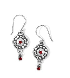 Pebble Dot Medali Reversible French Wire Earrings by Brighton