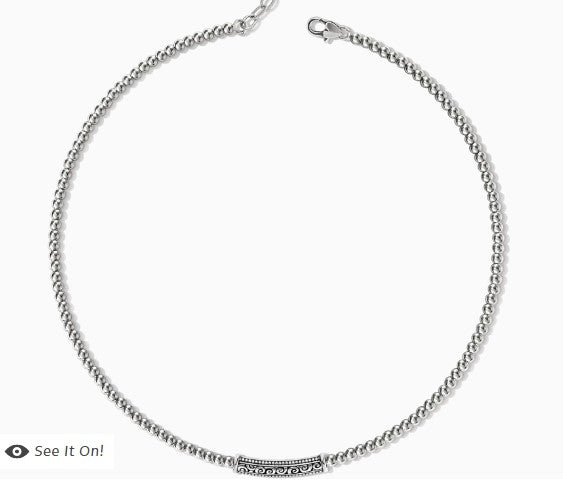Mingle Adore Bar Collar Necklace by Brighton