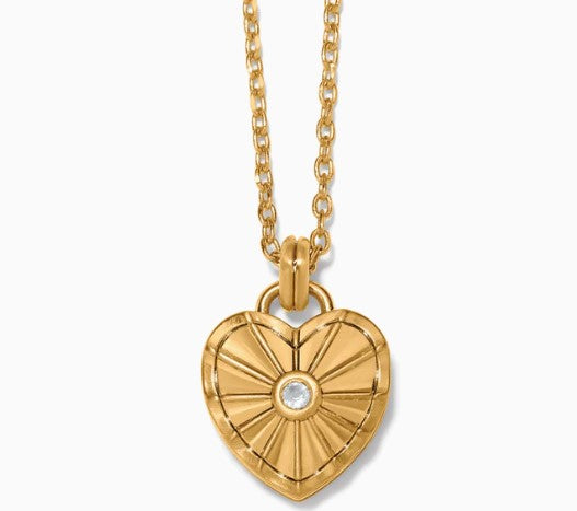 Esprit Heart Small Necklace by Brighton