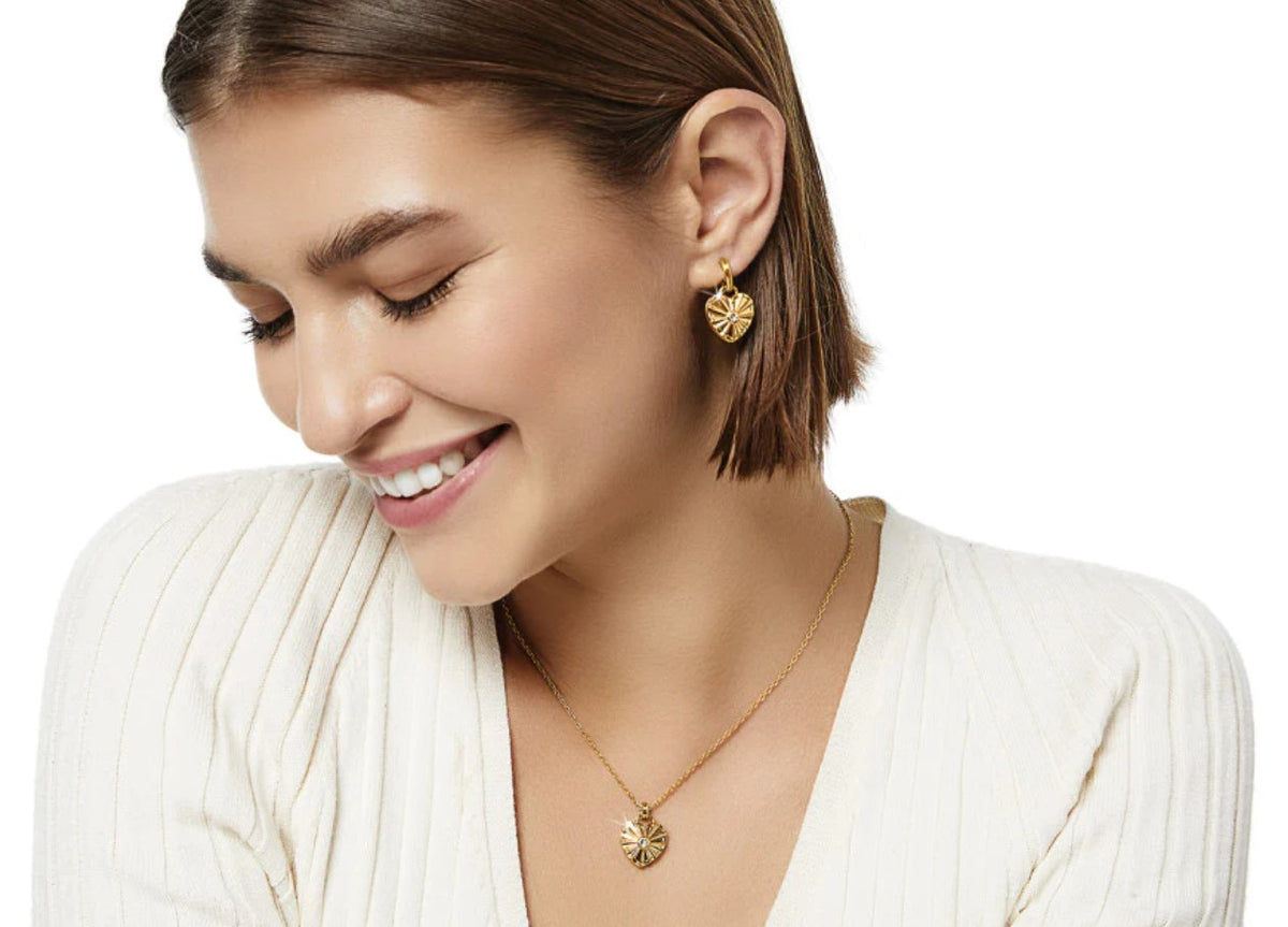 Esprit Heart Small Necklace by Brighton