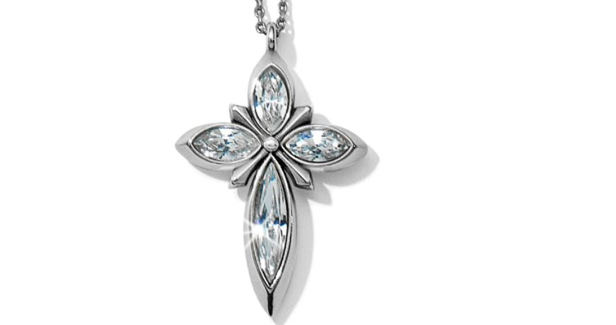 Spear Cross Necklace By Brighton
