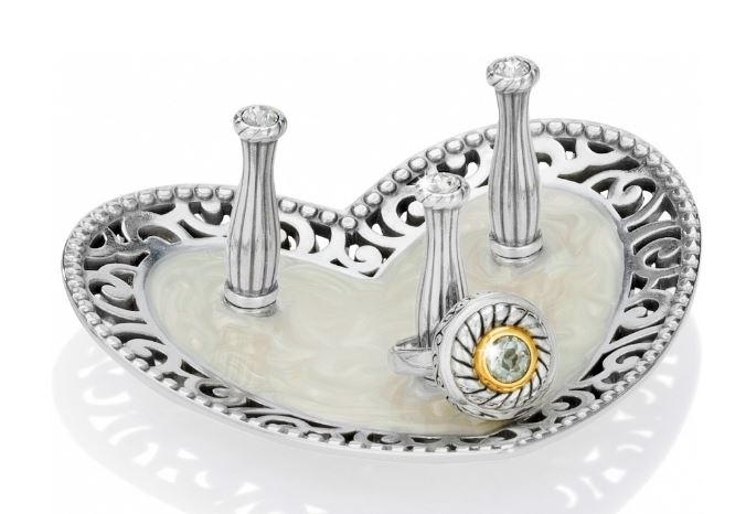 Lacie Daisy 3 Ring Holder by Brighton