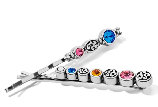 Elora Gem Bobby Pin Set by Brighton