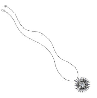Halo Ice Radiate Necklace by Brighton