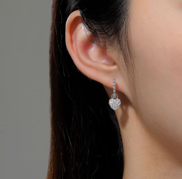 Heart Earrings by Lafonn