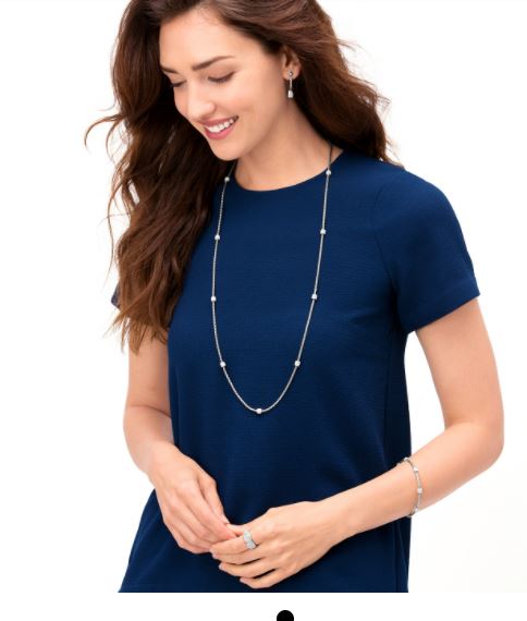 Meridian Petite Long Necklace by Brighton