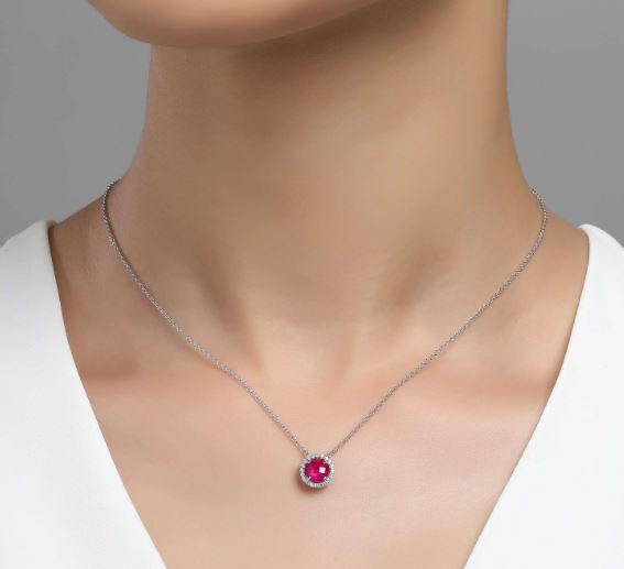 July Birthstone Necklace by Lafonn