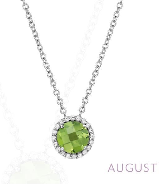 August Birthstone Necklace by Lafonn