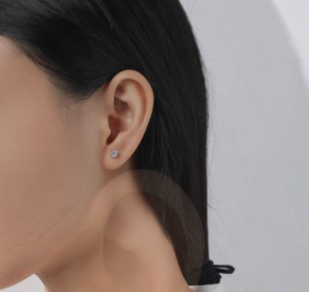 0.50 CTW Stud Earrings by Lafonn