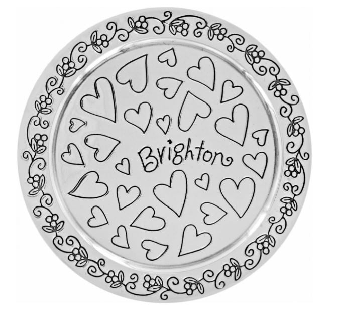 Skribbel Round Trinket Box by Brighton