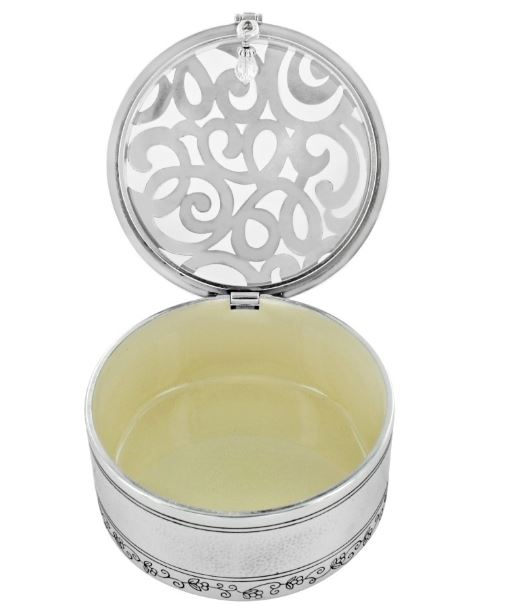 Skribbel Round Trinket Box by Brighton