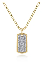 14k necklace & diamond