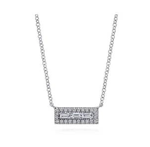 14k necklace &amp; diamond