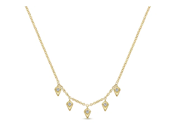 14k necklace & diamond