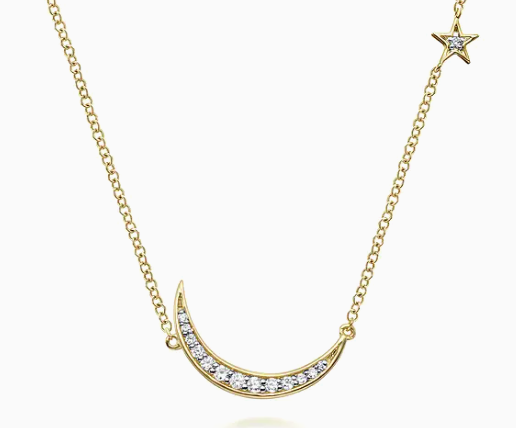 14k necklace & diamond