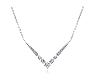 14k necklace &amp; diamond
