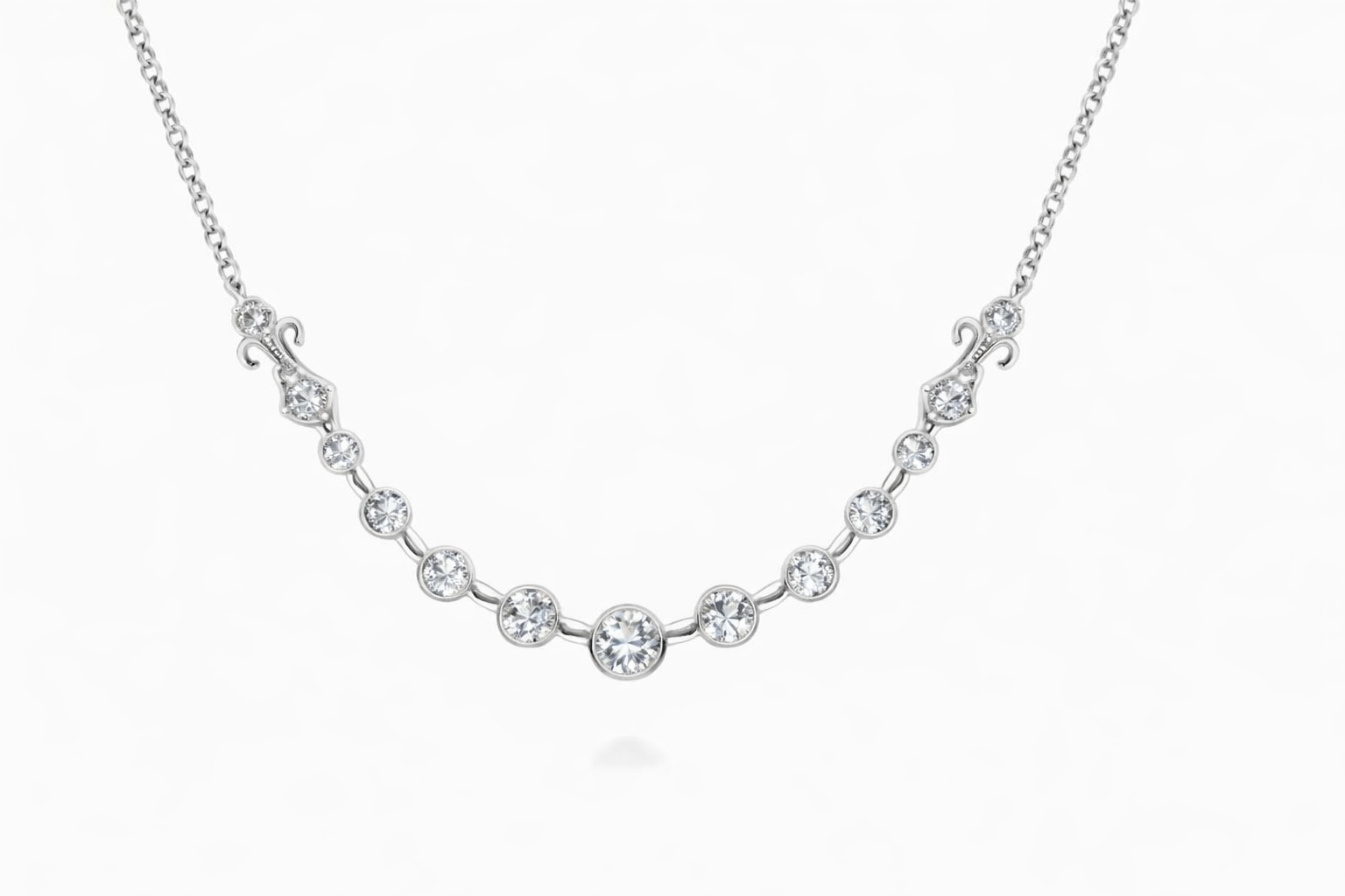 14k necklace & diamond