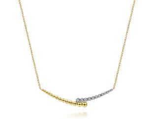 14k necklace & diamond