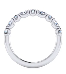 Diamond Wedding Bands  -  Women'