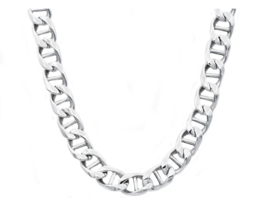 Men's Stainless Steel Mariner Link Chain