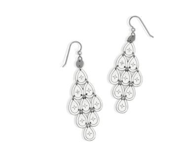 Palm Canyon Teardrop French Wire Earrings