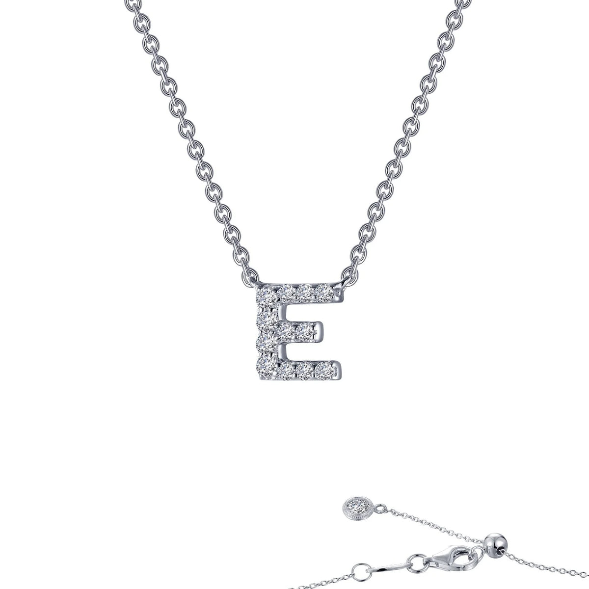 Initial Letter Pendant Necklace A-Z