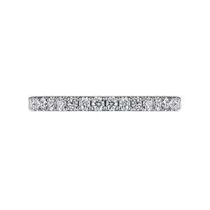14K White Gold Stackable Diamond Ring