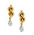 Interlok Single Knot Drop Earrings