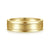 14K Yellow Gold 6mm - Men's Wedding Band in Satin Finish