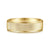 14K Yellow Gold 6mm - Men's Wedding Band in Brushed Finish