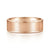 14K Rose Gold 7mm - Men's Wedding Band in Satin Finish