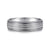 14K White Gold 6mm - Milgrain Channel Men's Wedding Band